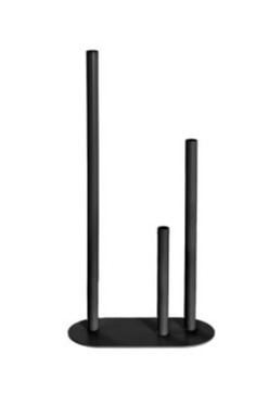 Black Trio Bud Vase